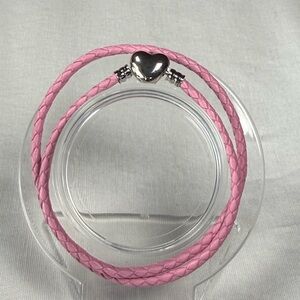 Pink Heart Bracelet